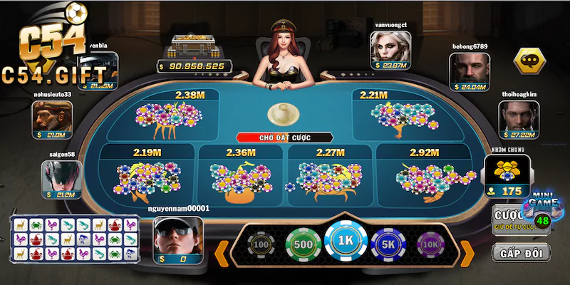 Casino C54 - Cơ hội khám phá thế giới casino chuẩn quốc tế 6 Chi tiết cách tham gia game casino tại C54
