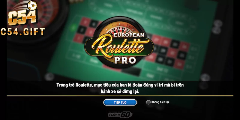 Casino C54 - Cơ hội khám phá thế giới casino chuẩn quốc tế 2 Game Roulette mới nhất