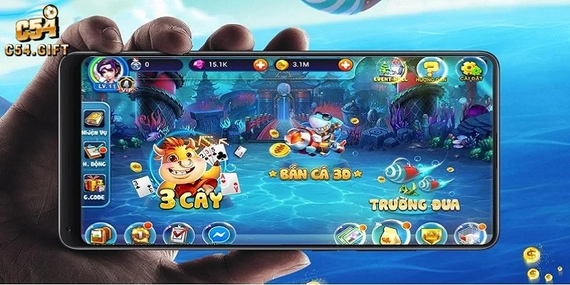 Bắn cá casino C54 - Kinh nghiệm chơi đảm bảo thắng to 2 Sự hấp dẫn của game bắn cá casino C54