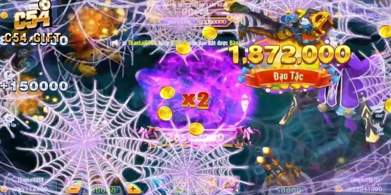 Săn cá rồng - Kinh nghiệm chơi thắng lớn tại cổng game C54 2 Sự hấp dẫn khi săn cá rồng tại C54