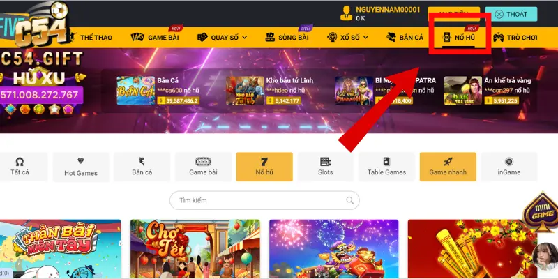 Slot Game C54 - Bí Kíp Chơi Thắng Sạch Tiền Từ Nhà Cái 2 Tổng quan về game slot tại nhà cái C54