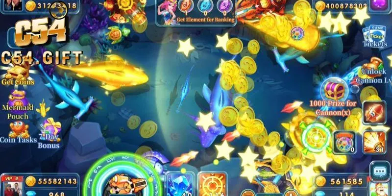 Cách Tải App Bắn Cá H5 - Chơi game Đổi Tiền Thưởng Thật 3 Giao diện hình ảnh mới mẻ, cuốn hút