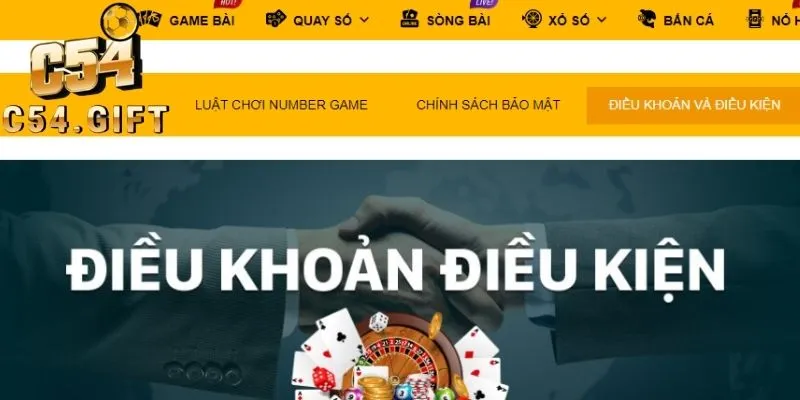 Điều Khoản C54 - Quy Định Khi Tham Gia Cá Cược Trực Tuyến 7 Giới thiệu sơ lược về các điều khoản C54
