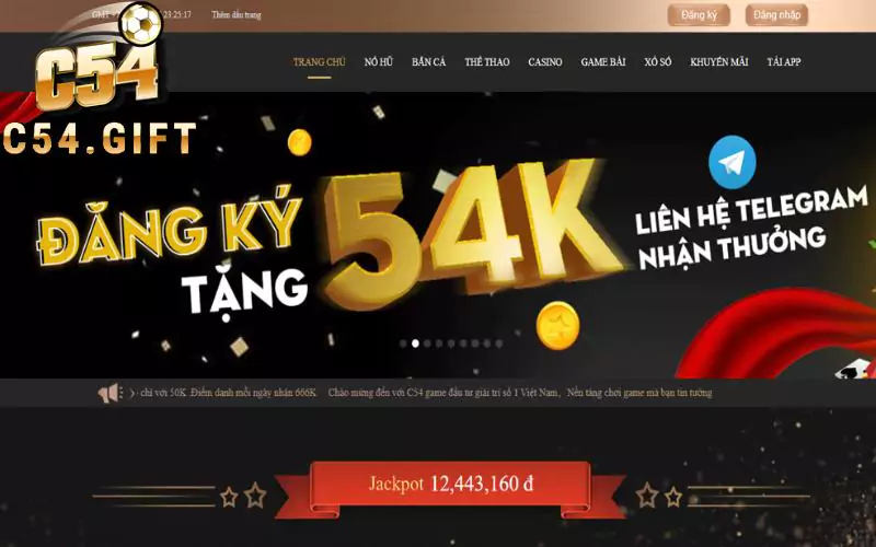 Liên hệ C54: Nơi giải đáp mọi thắc mắc của người chơi 24/7 5 Liên hệ qua website chính thức