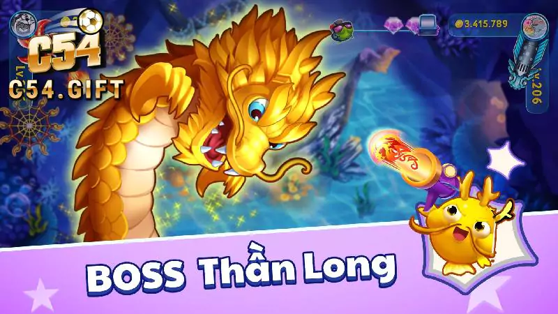 Bắn cá Ica - Thế giới game 3D đổi thưởng khủng, đã tay 3 Nhiều boss khủng đi kèm thưởng hấp dẫn