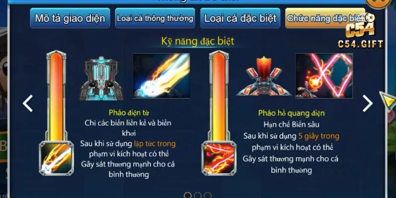 Bắn cá C54 - Săn cá vàng, kiếm tiền online cực đã 3 Bắn cá C54 được lòng nhiều cược thủ tại Việt Nam