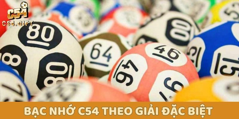 Bạc nhớ C54 theo giải đặc biệt Miền Bắc - Dự đoán đề năm 2025