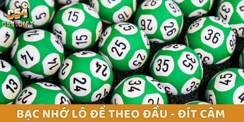 Bạc nhớ lô đề theo đầu - đít câm