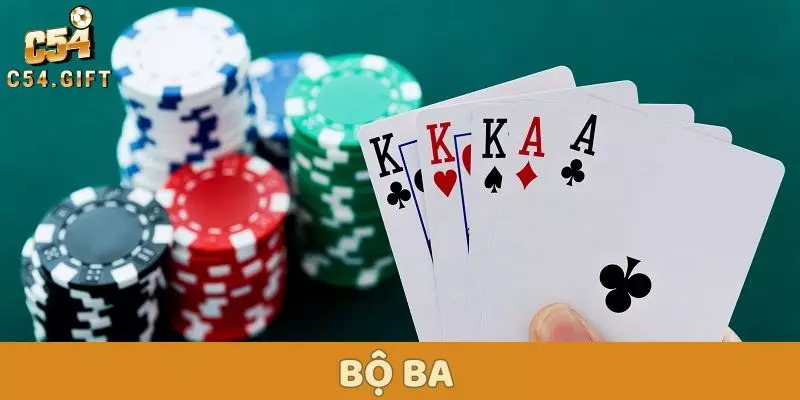 Bộ ba theo thứ tự Poker