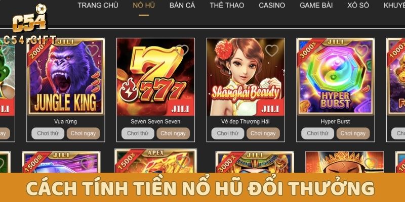 Giải mã cơn sốt game nổ hũ đổi thưởng: Từ a đến z cho người mới 3 Cách tính tiền game nổ hũ đổi thưởng