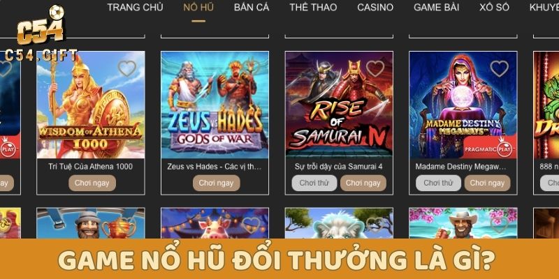 Giải mã cơn sốt game nổ hũ đổi thưởng: Từ a đến z cho người mới 1 Game nổ hũ đổi thưởng là gì?