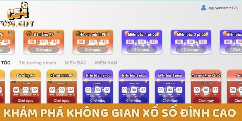 Lô đề c54: Sân chơi đỉnh cao, thỏa mãn đam mê số học! 1 Khám phá không gian xổ số đỉnh cao tại sảnh lô đề C54