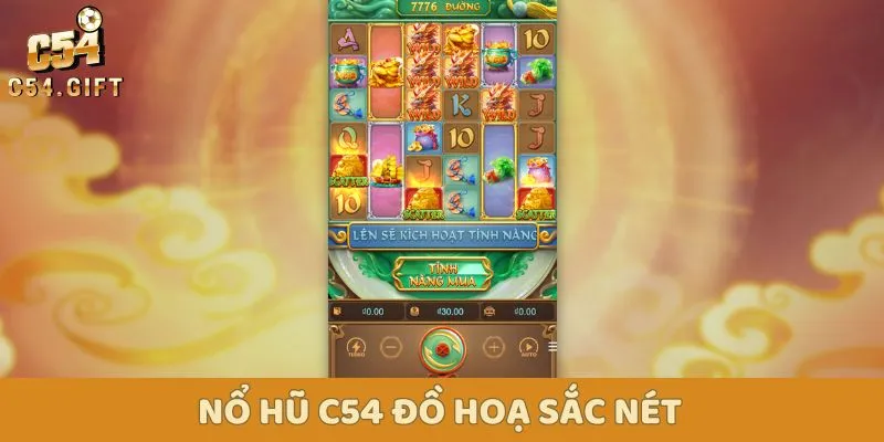 Nổ Hũ Là Gì? Bật Mí Mẹo Chơi Nổ Hũ Đổi Thưởng C54 3 Nổ hũ C54 đồ hoạ sắc nét, âm thanh vô cùng sống động hấp dẫn người dùng