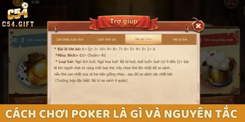 Cách chơi Poker là gì và nguyên tắc chung 