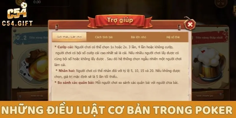 Những điều luật cơ bản trong Poker là gì